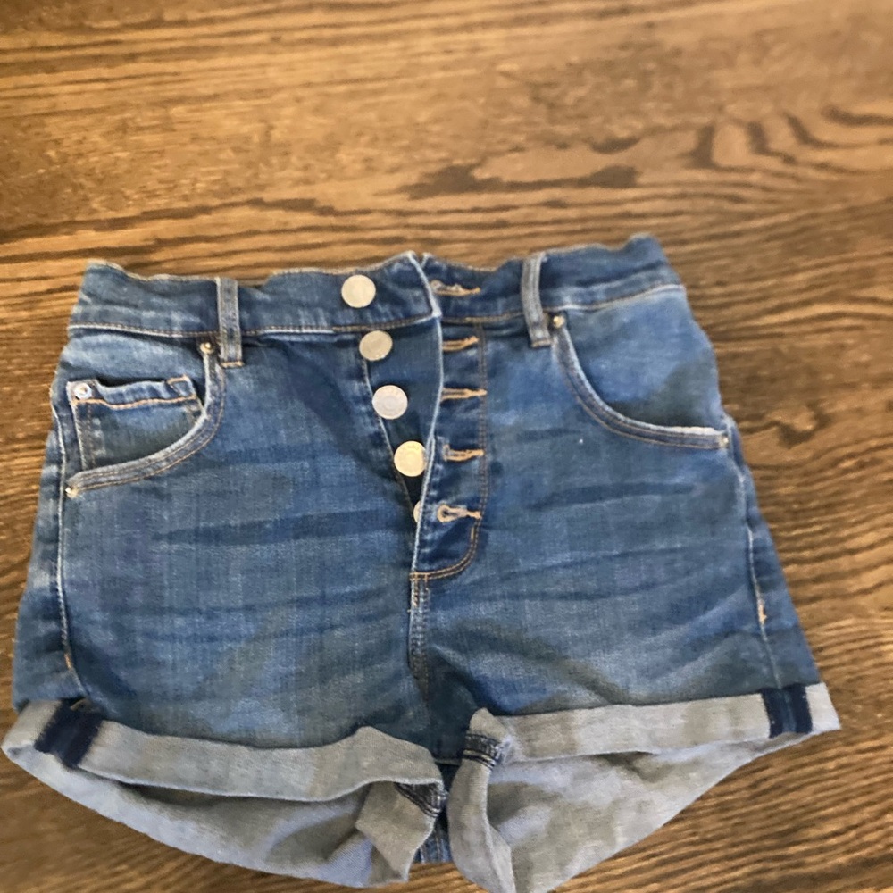 Garage jean shorts